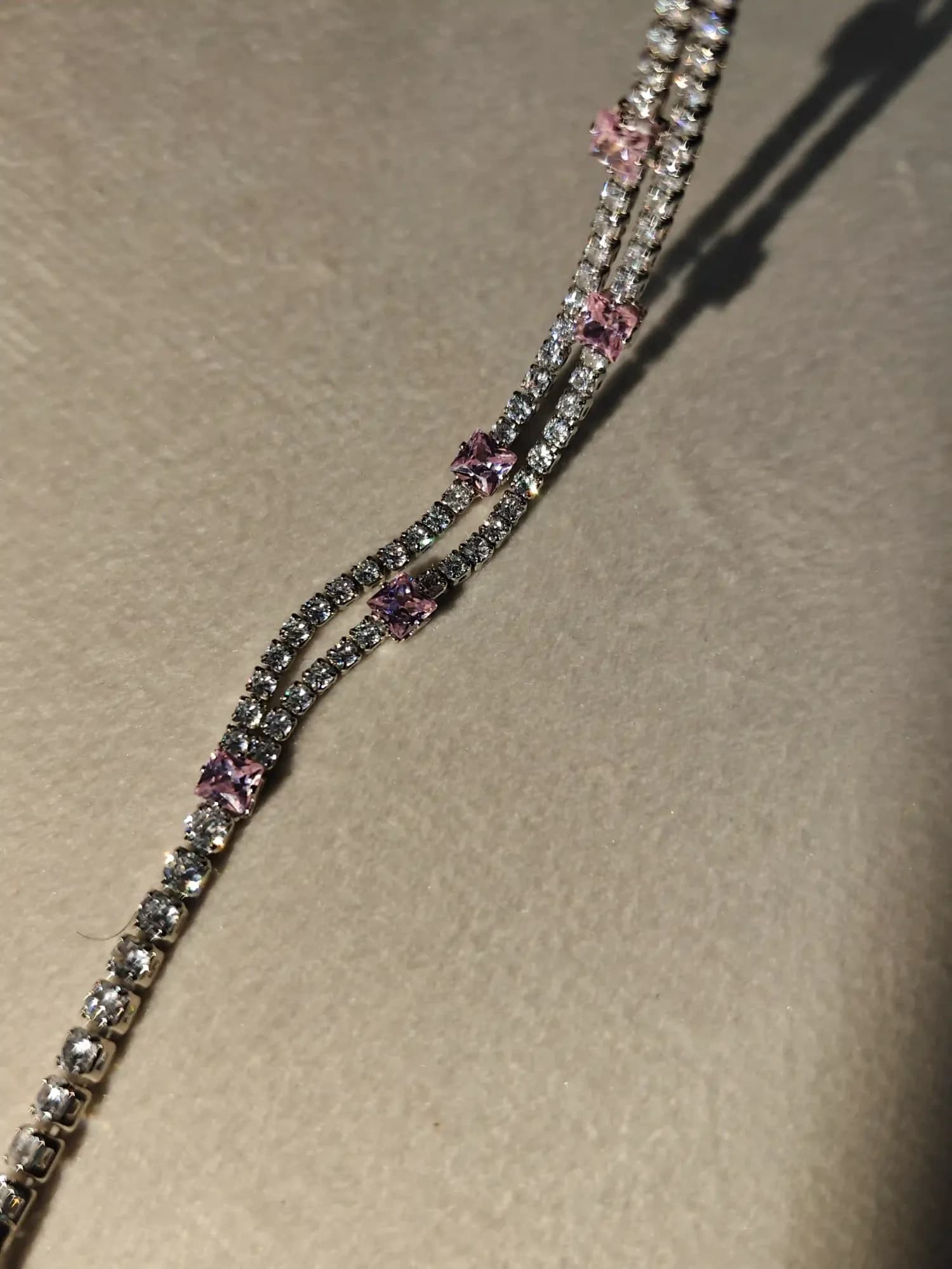 Cotton Candy Tennis Bracelet